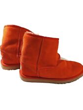 UGGS Orange Limited Ed. Youth Size 5 Short Boots for sale  Shipping to South Africa