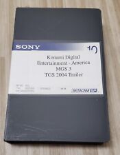 Metal Gear Solid 3 MGS TGS Tokyo Game Show 2004 Trailer Betacam Hideo Kojima for sale  Shipping to South Africa