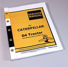 Manual de serviço para trator Cat Caterpillar D4 D4C 39A 40A 39A1-Up e 40A1-Up comprar usado  Enviando para Brazil