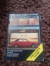 cortina car brochures for sale  WAKEFIELD