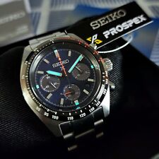 Reloj cronógrafo SEIKO Prospex Speedtimer azul SSC815 39 mm solar en caja segunda mano  Embacar hacia Argentina