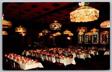 Hoyt Hotel Portland Oregon Barbary Coast Interior Dining Room Vintage Postcard for sale  Shipping to South Africa
