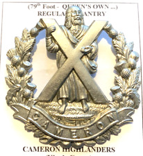Cameron highlanders queens for sale  LEICESTER