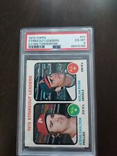 1973 Topps #67 1972 Strike Out Leaders Steve Carlton & Nolan Ryan PSA 6 for sale  Shipping to South Africa