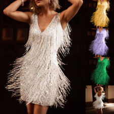 Womens glitter fringe for sale  UK