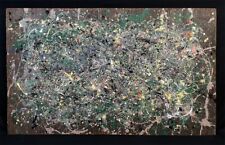 RARA Pintura de Jackson Pollock - Expresionista Abstracto - Black Friday VENTA 50% segunda mano  Embacar hacia Mexico