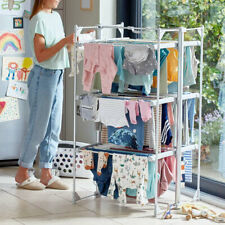 wooden wall mounted clothes airer for sale  UK