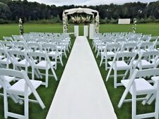 White wedding aisle for sale  Shipping to Ireland