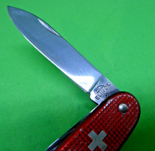 Used, Victorinox / Elinox 93mm Pioneer Red Alox Swiss Army Knife old Cross for sale  Shipping to South Africa