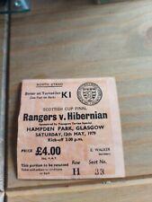 Football ticket scottish for sale  DUNBAR