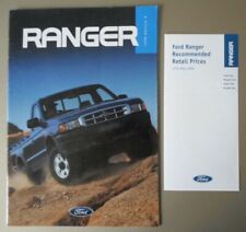 Ford Ranger Orig 1999 2000 Uk Mkt Folheto Vendas + Lista De Preços-Super Cab Dupla, usado comprar usado  Enviando para Brazil