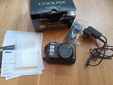 Nikon COOLPIX S8000 14.0MP Digital Camera - Schwarz +4gb SD Card Sehr Gut  for sale  Shipping to South Africa