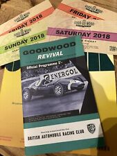Goodwood revival 2018 for sale  LONDON