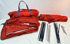 Barraca de acampamento North Face Homestead espaçosa para 2 pessoas com bolsa, estacas e postes - Laranja comprar usado  Enviando para Brazil