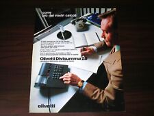 Olivetti divisumma 1975 usato  Italia