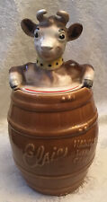 Used, Vintage/Antique Borden's Elsie The Cow In A Barrel Cookie Jar by Pottery Guild for sale  Malverne