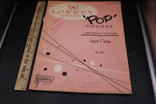 Vintage 1958 Lowrey Organ Pop Course By Joyce Carey Belwin Inc. Sheet Music Book for sale  Shipping to South Africa