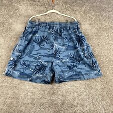 Sand N Sun Board Swim Shorts Men's XL Blue Paradise Island Drawstring Polyester for sale  Shipping to South Africa