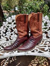 mens crocodile western boots for sale  Albuquerque
