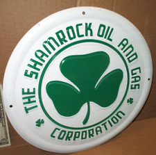 SHAMROCK - Óleo a gasolina para caminhão de carro - 12" lata redonda - VERDE sobre BRANCO - Assinatura celta irlandesa comprar usado  Enviando para Brazil