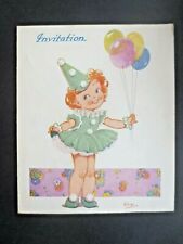 Vintage invitation card for sale  NORWICH