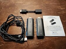 ClearClick Mini Wireless HDMI Transmitter & Receiver Kit Transmit 1080P HD Video, used for sale  Shipping to South Africa