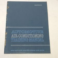 1962 General Motors GM manual de treinamento de ar condicionado automotivo AC Harrison comprar usado  Enviando para Brazil