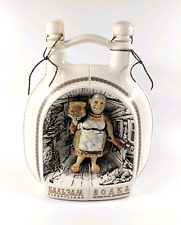 Decantador de garrafa dupla de cerâmica russa vazia bálsamo bielorrusso Altkeramika comprar usado  Enviando para Brazil