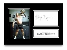 Hafthor bjornsson signed for sale  MANCHESTER
