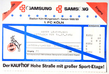 Ticket köln bayer gebraucht kaufen  Köln