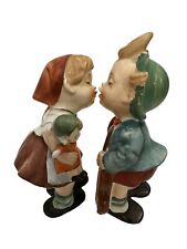 Estatuetas da década de 1950 Lipper & Mann Creations menina com boneca menino com guitarra beijando comprar usado  Enviando para Brazil