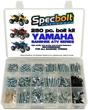 YAMAHA Banshee Bolt kit ATV body bolts nuts plastic fenders engine SPECBOLT til salgs  Frakt til Norway