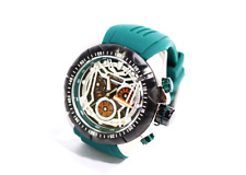 Invicta relógio masculino Hydromax suíço quartzo cronógrafo pulseira de silicone verde 32207 comprar usado  Enviando para Brazil