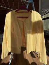Woman yellow jacket for sale  NORTH WALSHAM