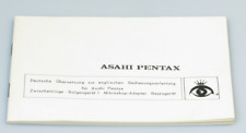 Asahi pentax bedienungsanleitu gebraucht kaufen  Berlin