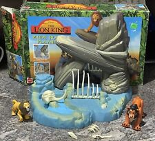 Vintage Disney Lion King Pride Rock Playset Elephant Graveyard W/Box Mattel 1994 for sale  Shipping to Canada