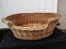 Vintage wicker dog for sale  Shipping to Ireland