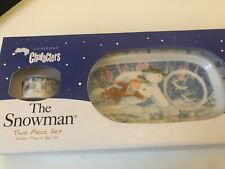 Coalport snowman two for sale  SOUTHSEA