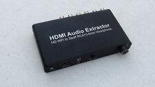 HDMI Analog Audio Extractor Support 5.1CH 2CH 4K 3D AC-3/DTS Decoder Adapter Box for sale  Shipping to South Africa