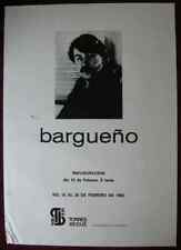 Póster Original España Bargueno Galería de Inauguración '83, usado segunda mano  Embacar hacia Argentina