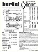 Doc camion berliet d'occasion  Hirson