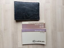 Lexus owners handbook for sale  WEST BROMWICH