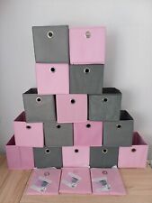 Fabric storage boxes for sale  WIRRAL
