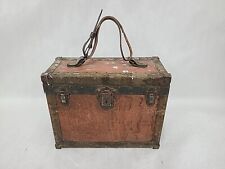 Estojo de viagem vintage de madeira, mala, caixa comprar usado  Enviando para Brazil