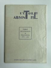 étoile absinthe table d'occasion  Moutiers-les-Mauxfaits