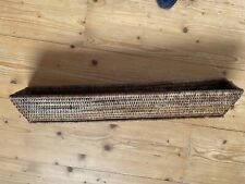 Rattan baguette basket for sale  CHELTENHAM