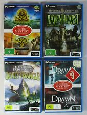 JOGOS DE CD-ROM 6 PC RAVENHEART, LOST REALMS 1 & 2, DEVIL'S TRIANGLE, DRAW 1 & 2 comprar usado  Enviando para Brazil