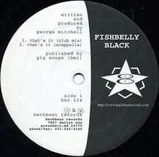 Fishbelly black thats usato  Spedire a Italy