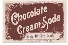 1910 chocolate cream d'occasion  Expédié en France