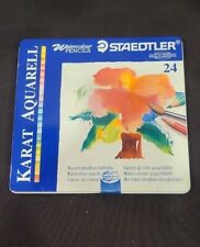 24 lápis aquarela Staedtler Karat Aquarela em caixa de metal comprar usado  Enviando para Brazil